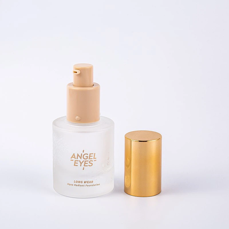hot stamping Foundation Glass Bottle hot stamping Foundation Glass Bottle